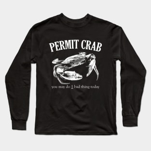 Permit Crab Long Sleeve T-Shirt